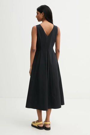 Vestido acampanado de algodón Marc O'Polo