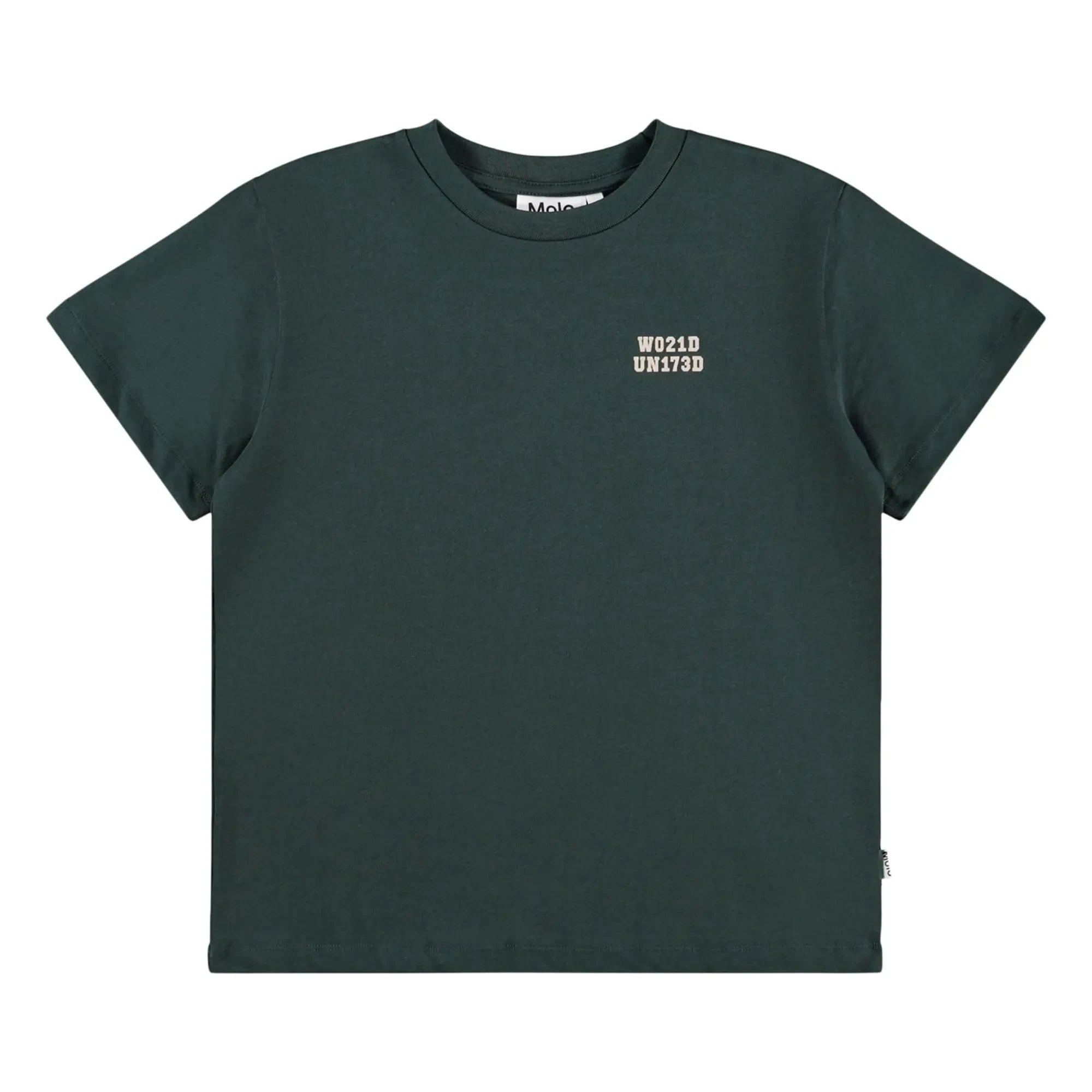Molo - Camiseta de fútbol Riley de algodón orgánico | Negro