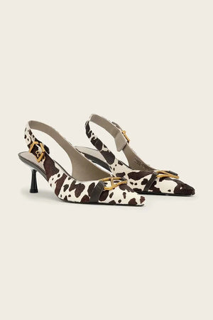 Zapatos de Piel Slingback Hera de Tacón Fino AllSaints