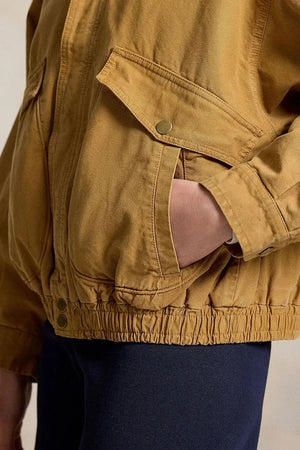 Chaqueta de entretiempo de algodón para mujer Polo Ralph Lauren