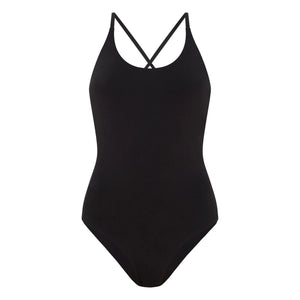 Smallable Mujer - Amy Traje de baño de una pieza con espalda cruzada | Negro