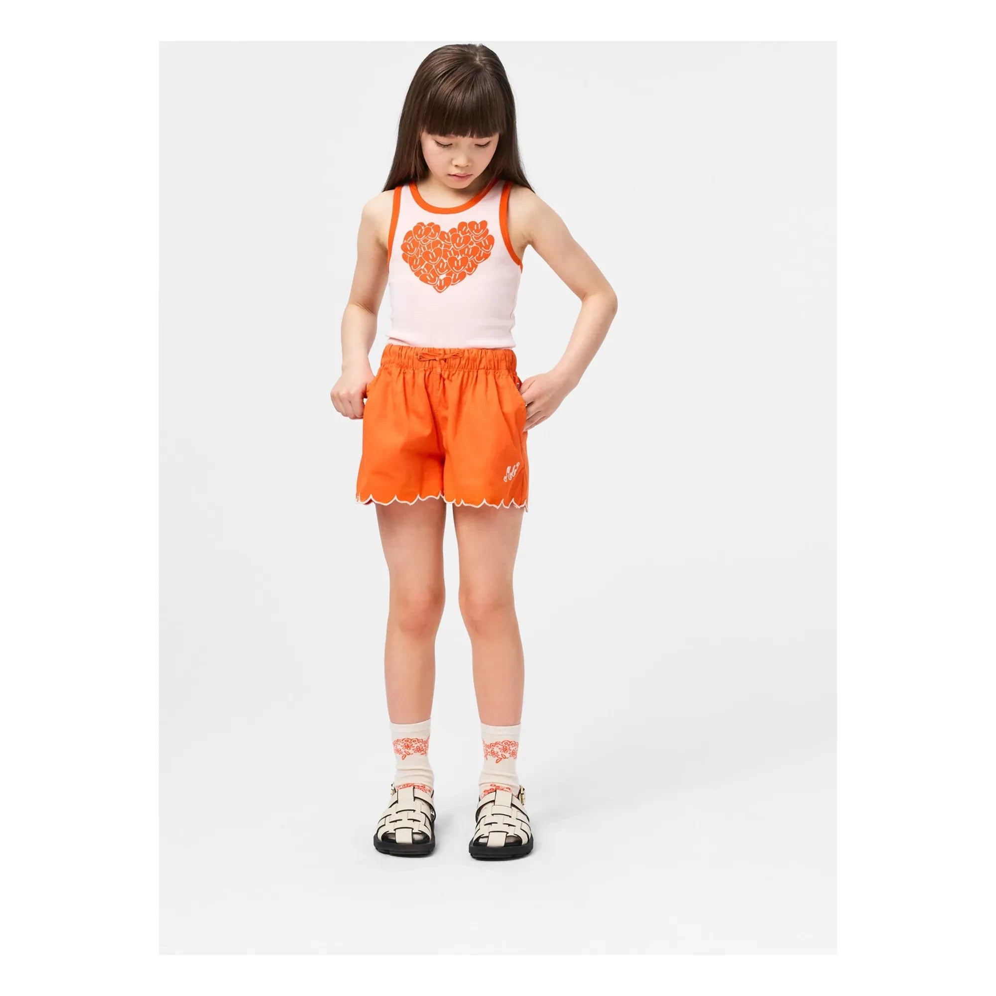Molo - Shorts de algodón orgánico Addie | Naranja