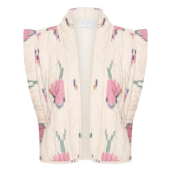 Chaqueta de algodón con isla Bar | Crudo