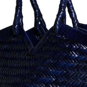 Vipera - Tote Crudelia de Piel | Azul marino