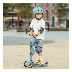 Scoot & Ride - Set de protección | Azul claro