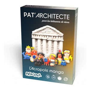 Patacréer - Mi Acrópolis Manga - Set de arcilla de modelado autofraguante
