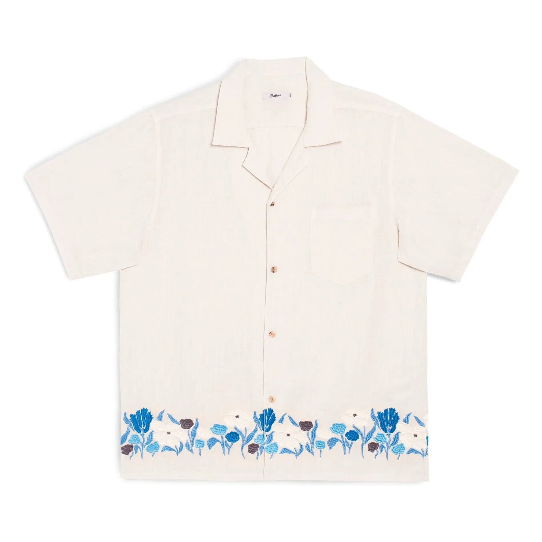 Bather - Camisa de Lino | Crema