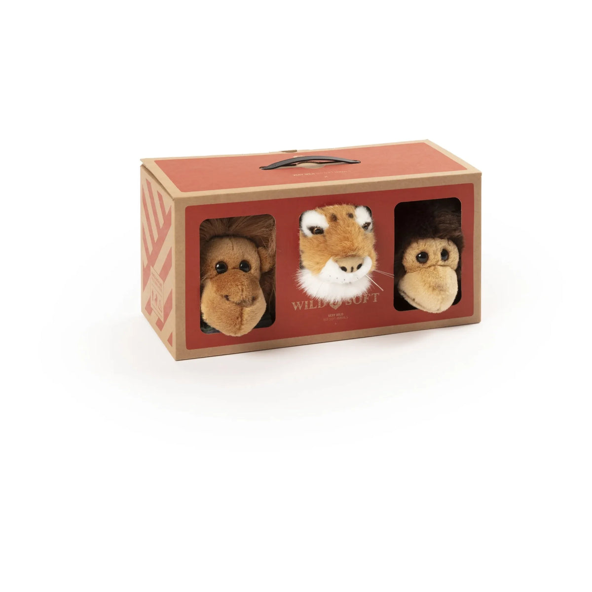 Wild & Soft - Colgadores de pared Jungle - Juego de 3