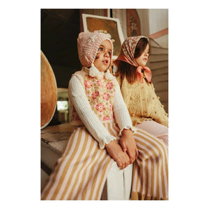 Louise Misha - Salia Çizgili File Pantolon | Karamel