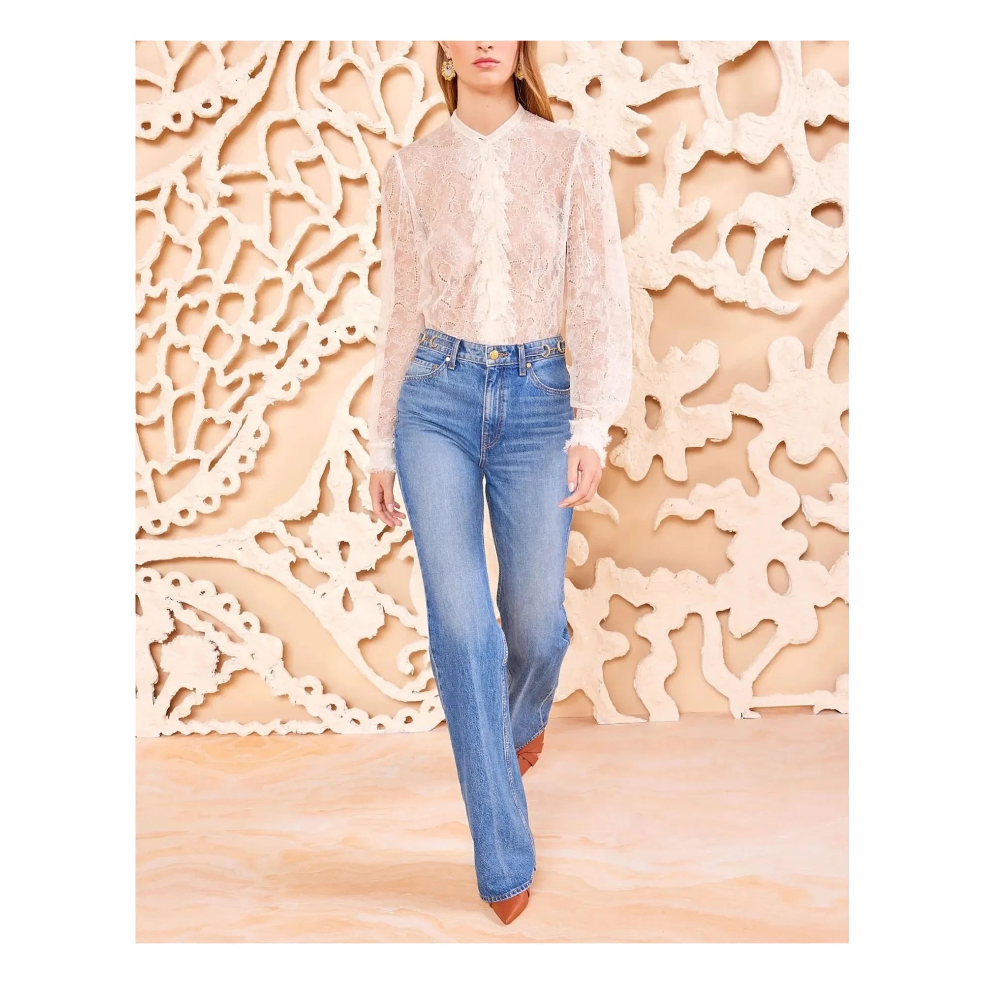 Ulla Johnson - Jean The Colette | Azul lavado
