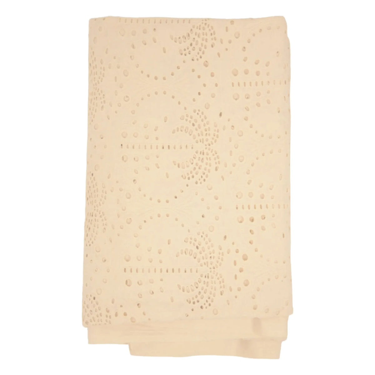 Olsson & Jensen - Mantel de mesa Brisa con palma bordada | Crudo