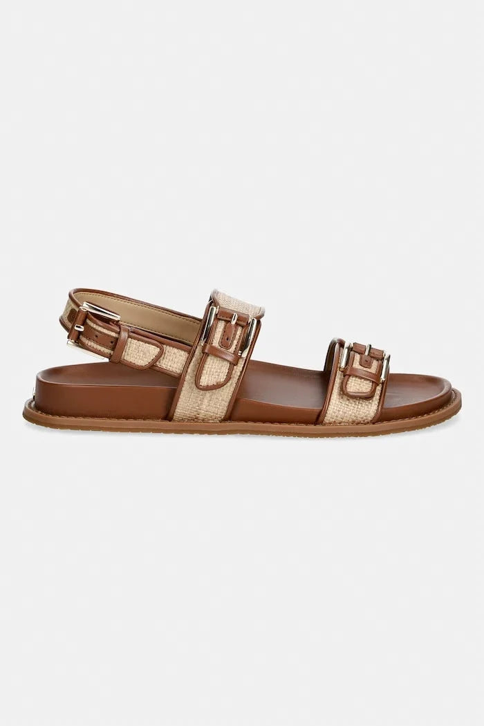MICHAEL Michael Kors Nia Flat Sandal Sandalia Plana para Mujer