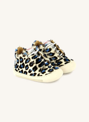 Pom d'Api - Yaka Speed Leopard Sneakers | Beyaz
