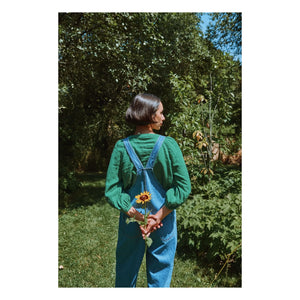 Poudre Organic - Blusa Prímula de Noche | Verde Bosque