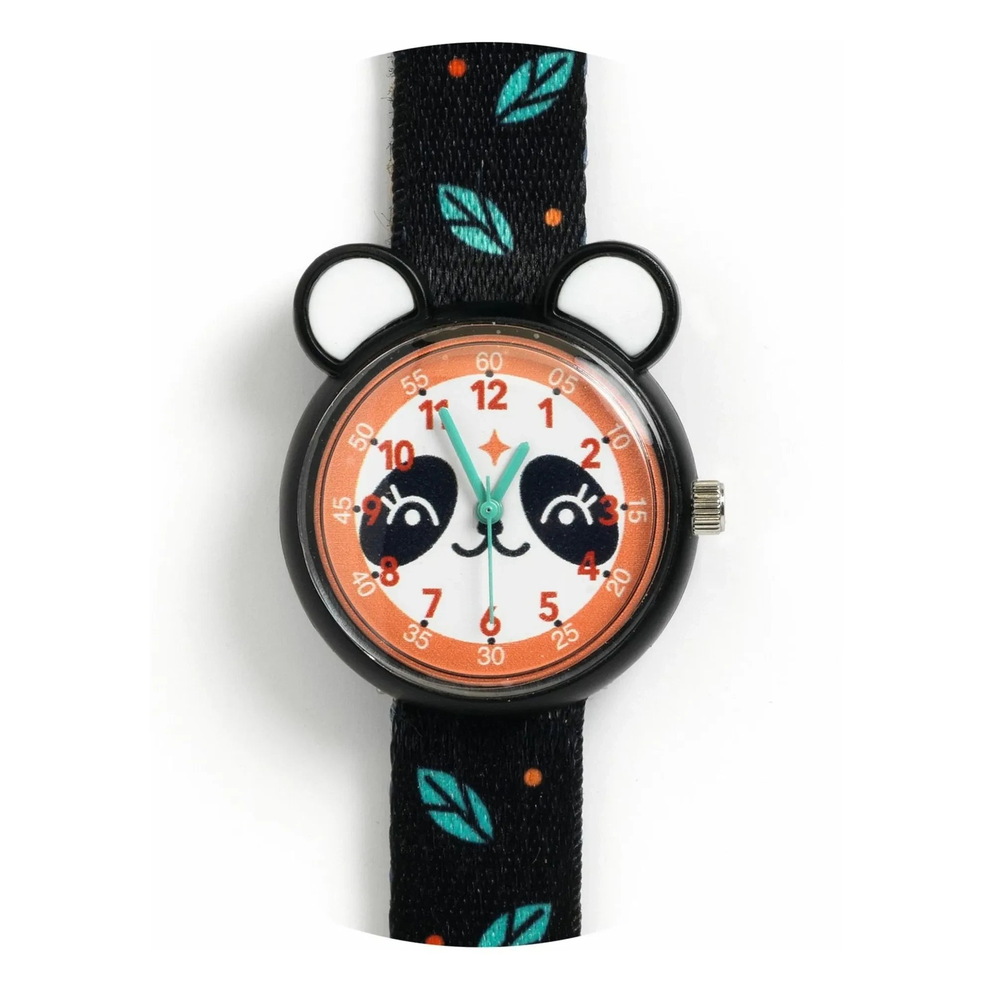 Djeco - TICLOCK - Reloj Panda | Negro