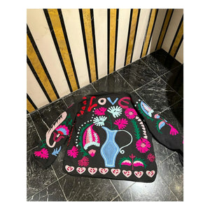 SISSEL EDELBO - Chaqueta Maggie Wild Child | Negro