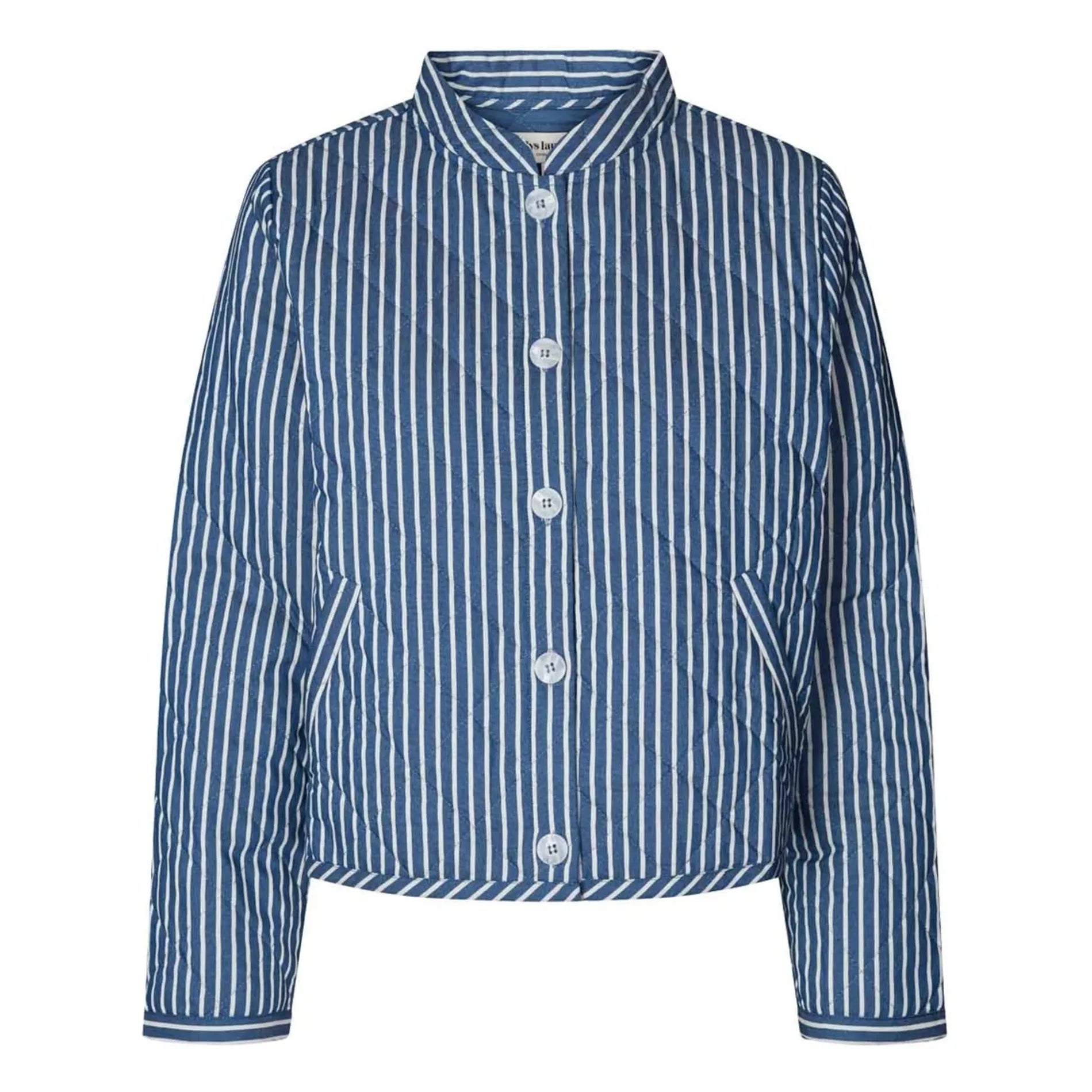 Lollys Laundry - Chaqueta de rayas Emilia | Azul