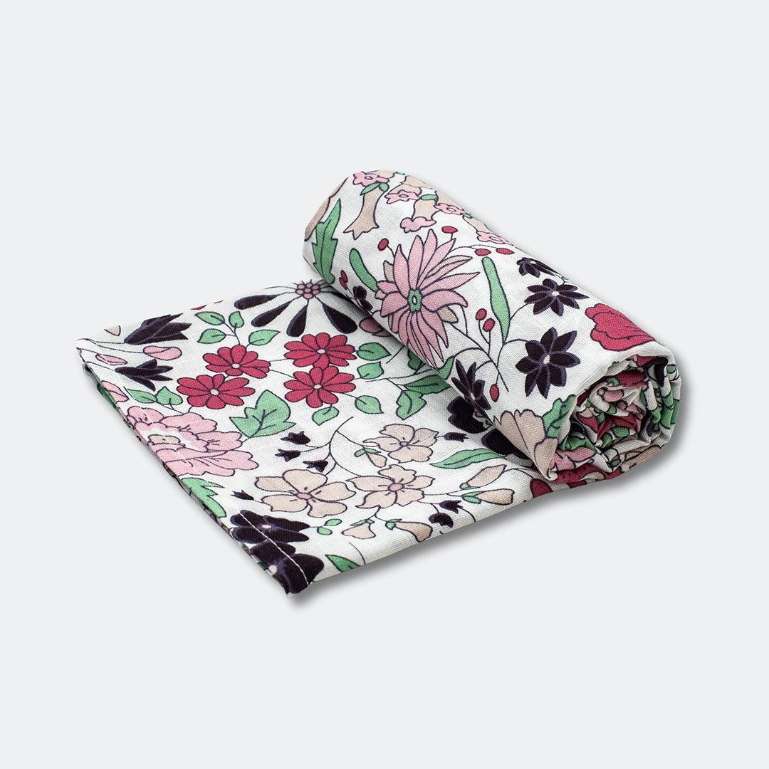 ETTA LOVES x LIBERTY – Sensory XL 'Wharfdale' Muslin Swaddle - Multicoloured-Muslin Wraps-Multicoloured-120x120 | Natural Baby Shower