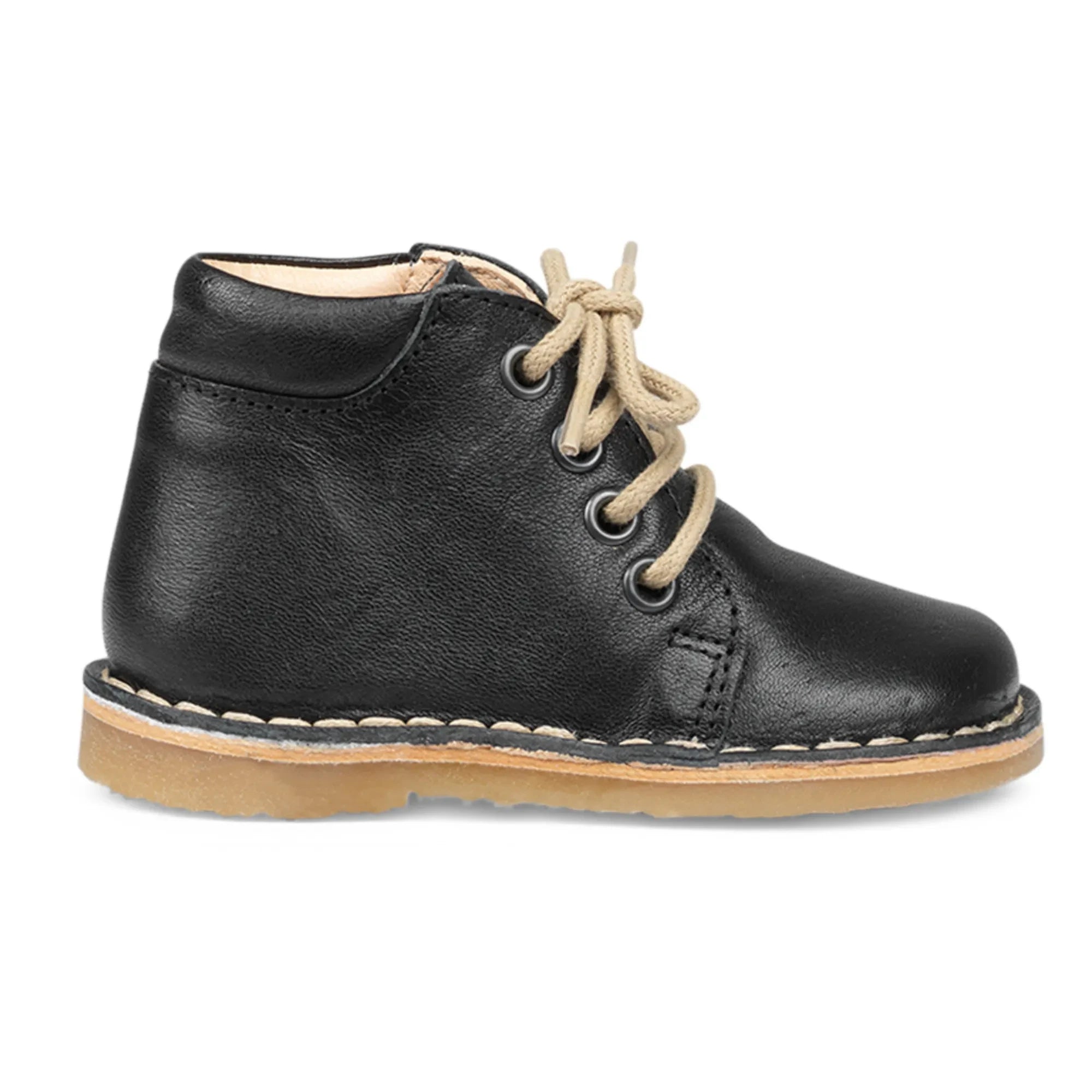 Petit Nord - Botines clásicos con cordones | Negro
