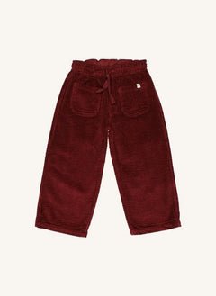 Búho - Kadife Pantolon | Bordo