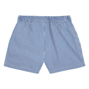Bonton - Bañador de bebé a rayas | Azul azur