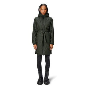 Rains - Parka larga con arcos Lohja | Caqui