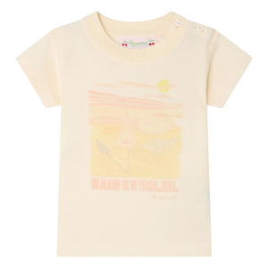 Bonpoint - Camiseta Dom de algodón orgánico | Crudo