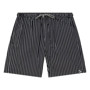 Finger in the nose - Bañador a rayas Freeboy | Negro