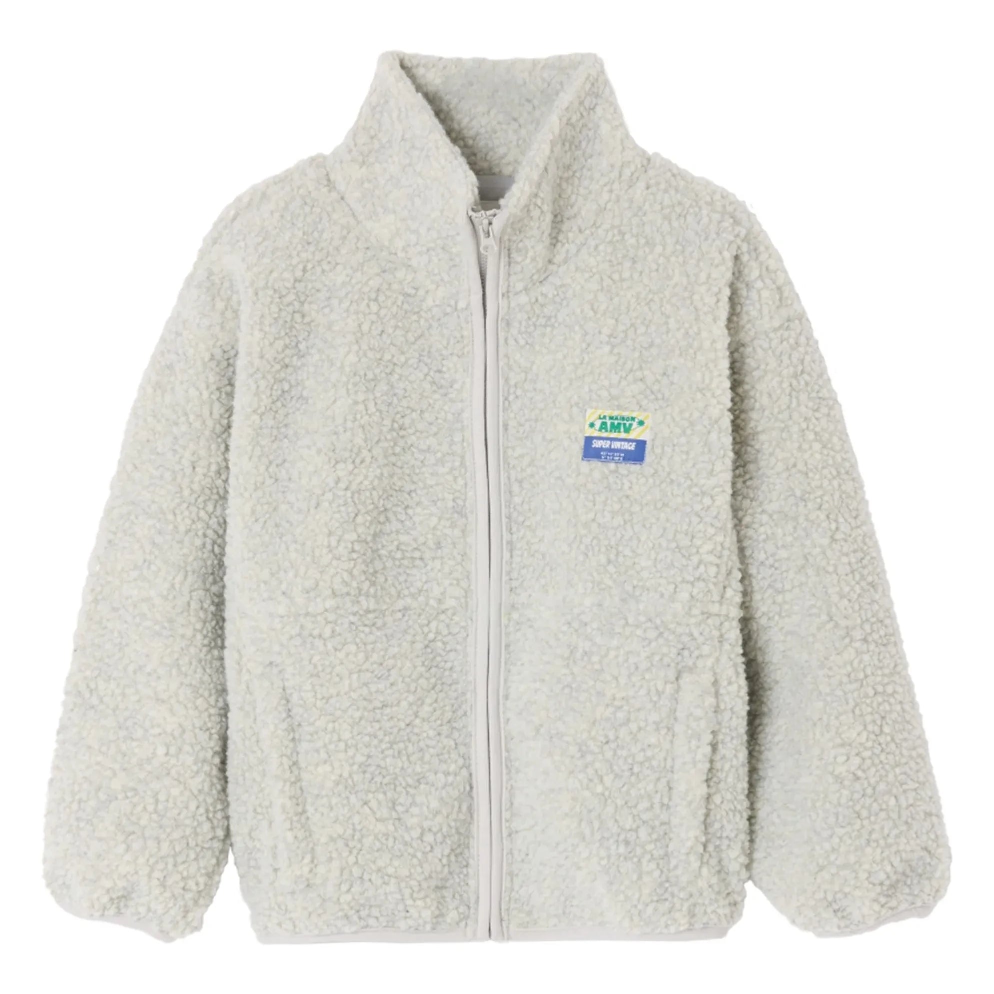 American Vintage - Chaqueta Sherpa Hoktown | Blanco Brezo