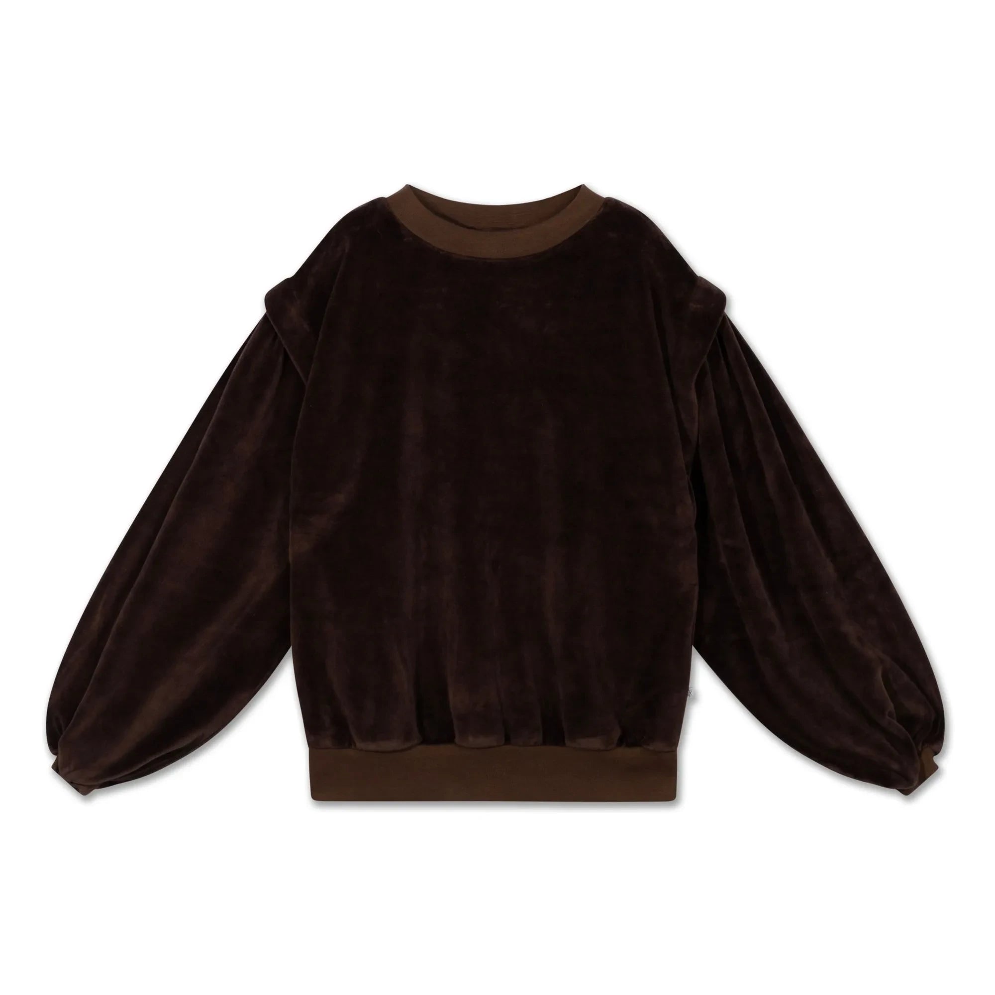 Repose AMS - Sudadera bonita de algodón orgánico | Chocolate