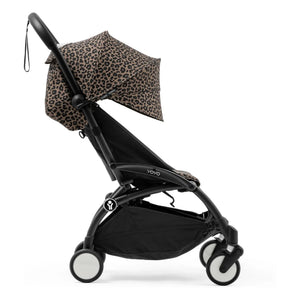 Stokke® - YOYO³ 6+ Bebek Arabası Siyah çerçeve | Leopar