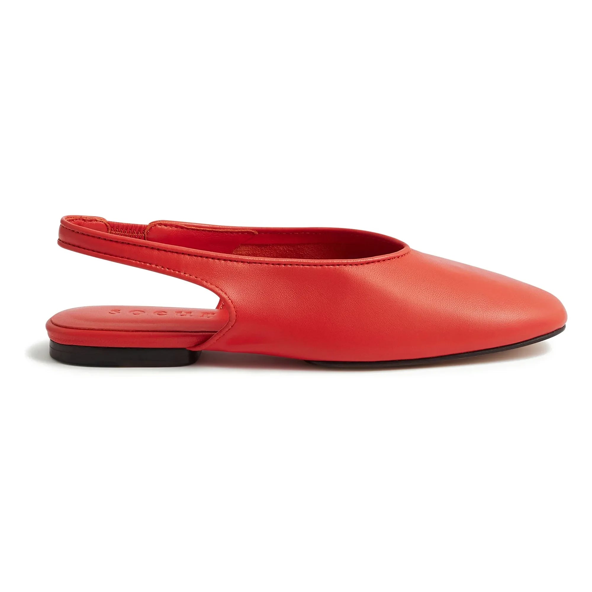 Soeur - Zapatillas bailarina de piel Emmett | Rojo