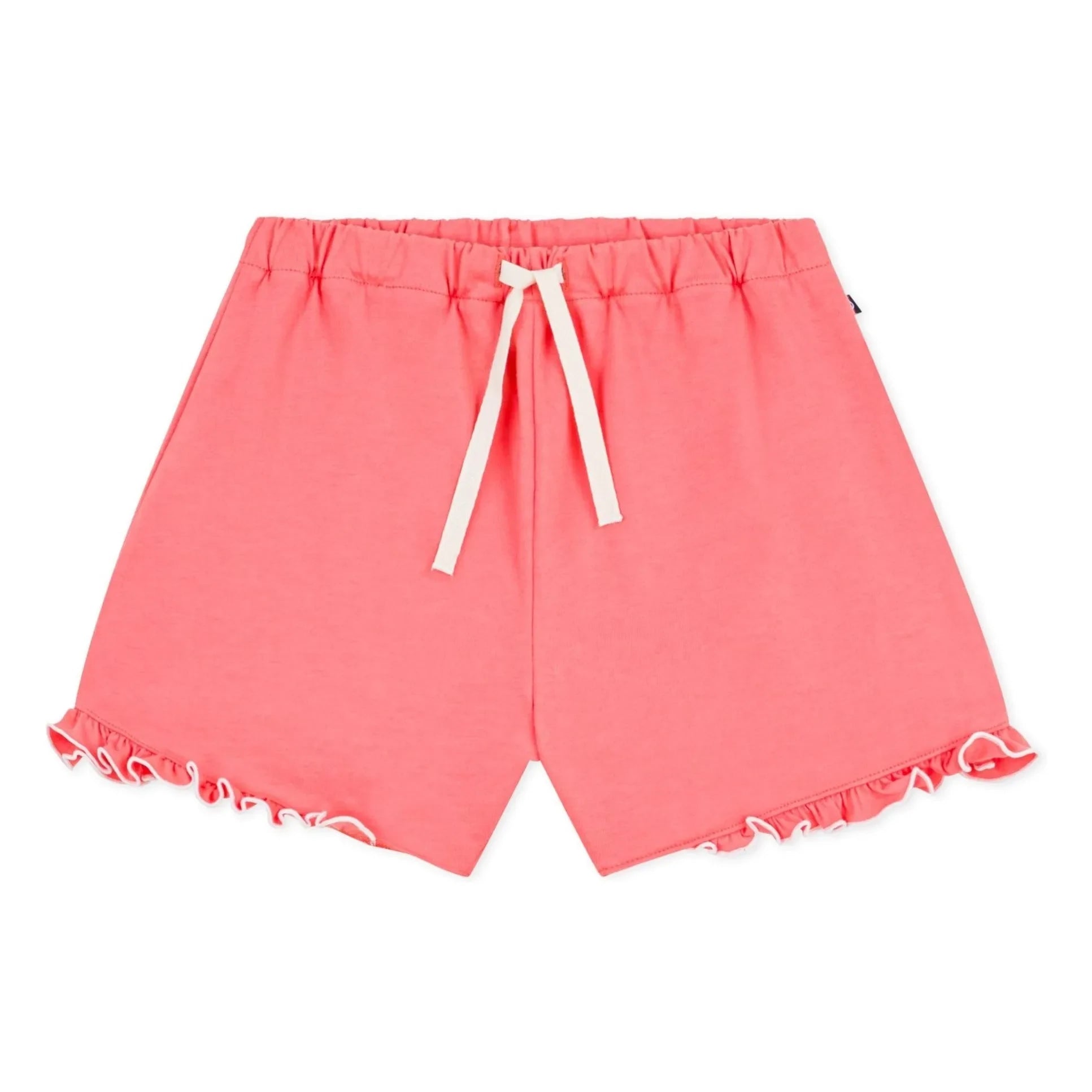 Petit Bateau - Pantalones cortos con volantes | Coral