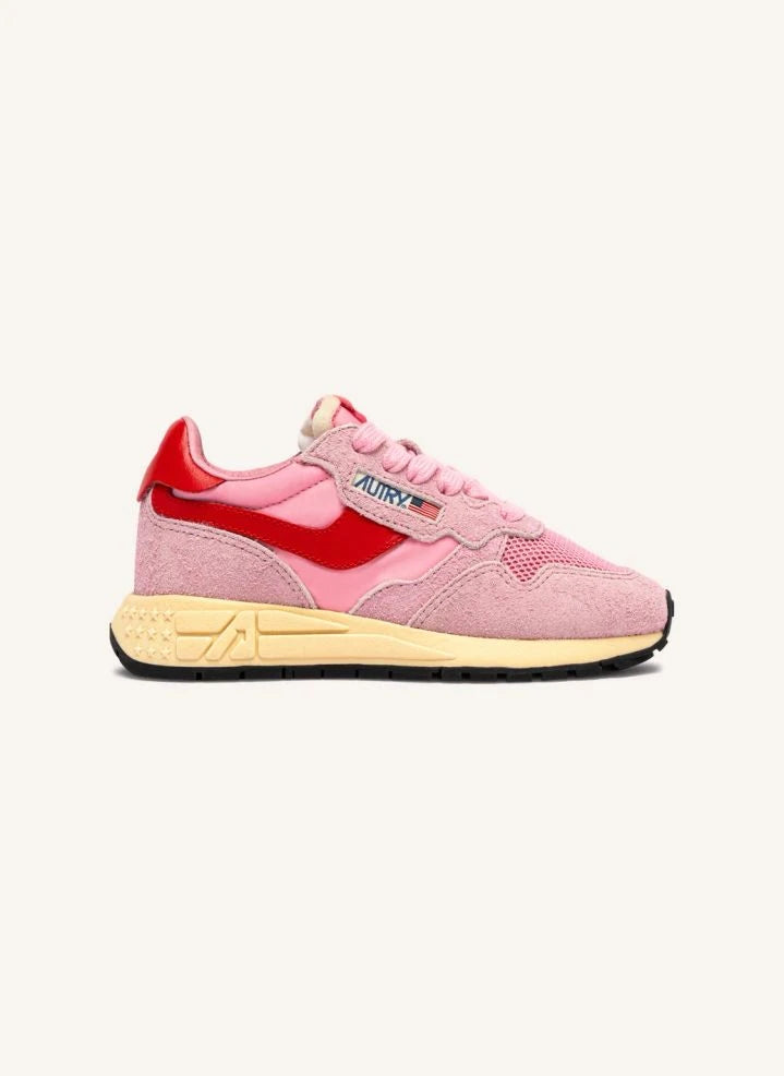Autry - Reelwikid Zapatillas de Ante Bajas | Rosa