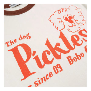 Bobo Choses - Camiseta de algodón orgánico The Dog Pickles | Blanco