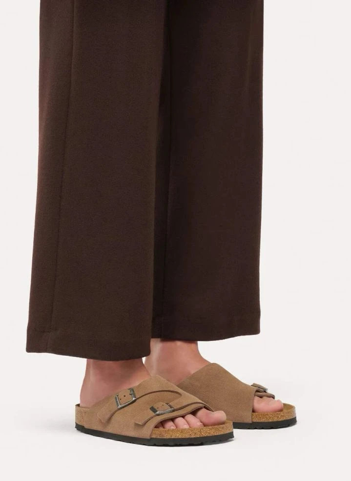 BIRKENSTOCK - Sandalia de ante Zúrich