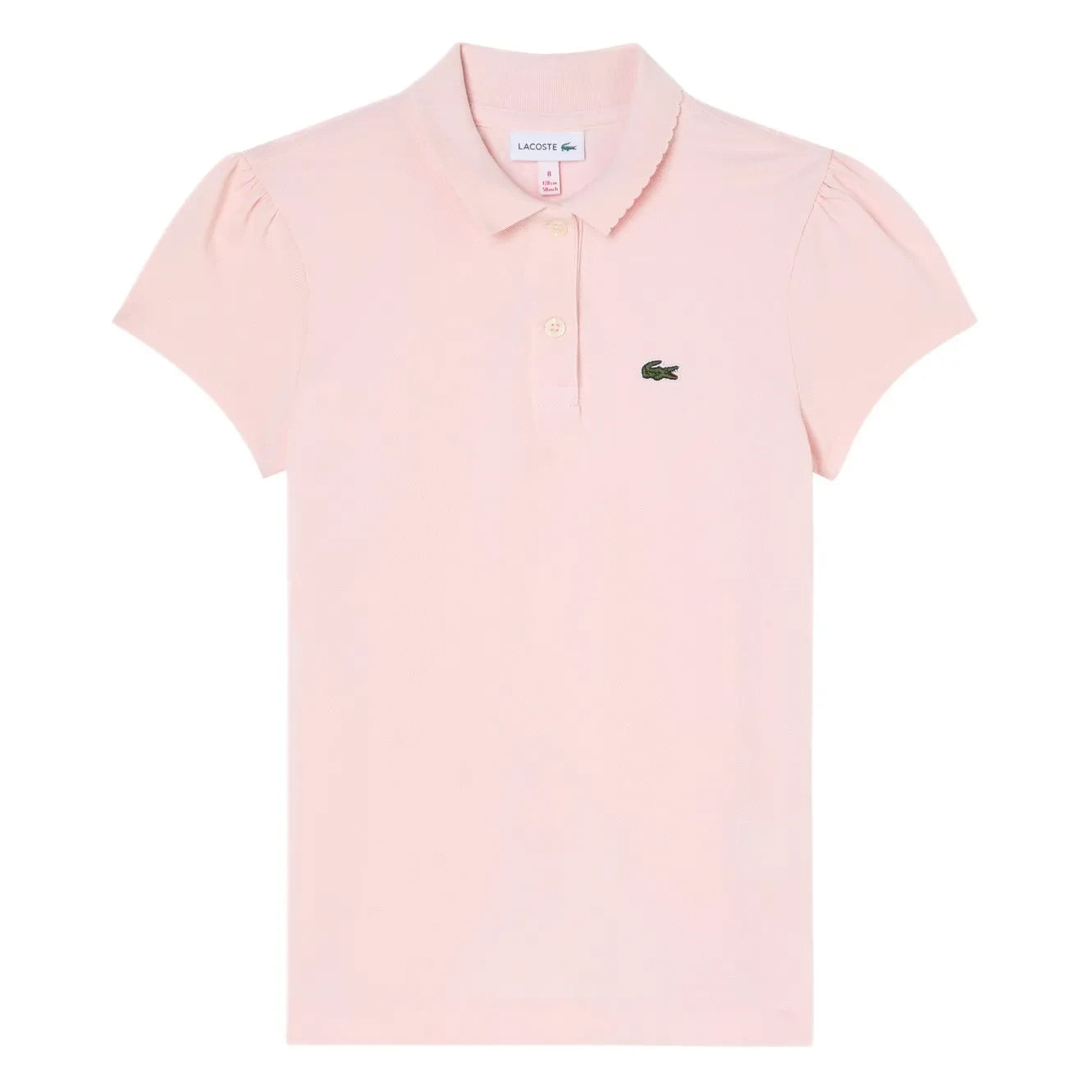 Lacoste - Polo de algodón orgánico con logo | Rosa claro