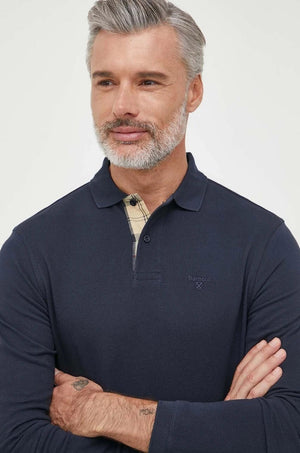 Blusa Barbour de algodón de manga larga