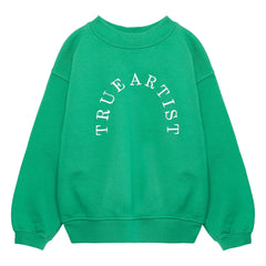 True Artist - Sudadera n.º 10 de algodón orgánico | Verde