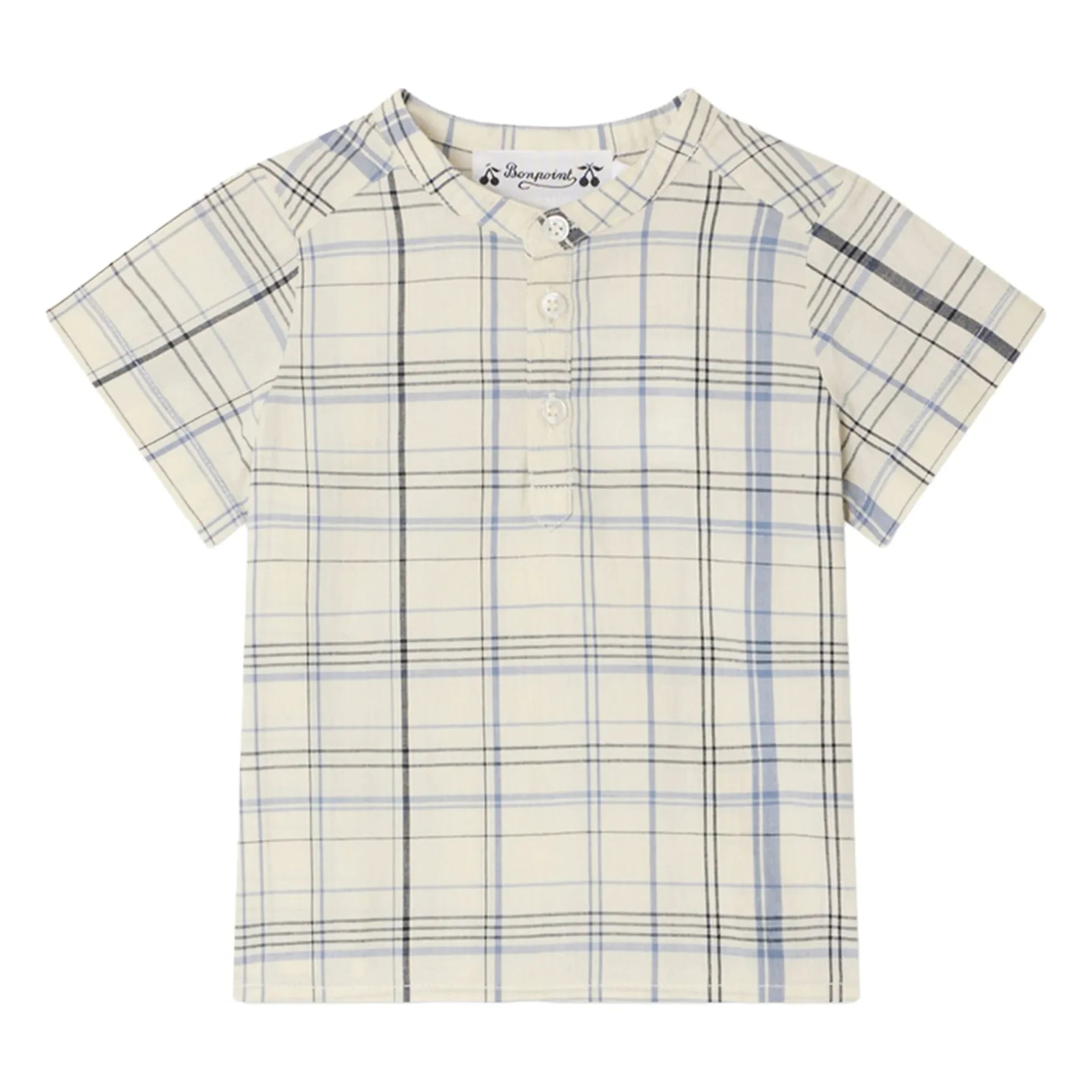 Bonpoint - Camisa de cuadros Cesari | Crudo
