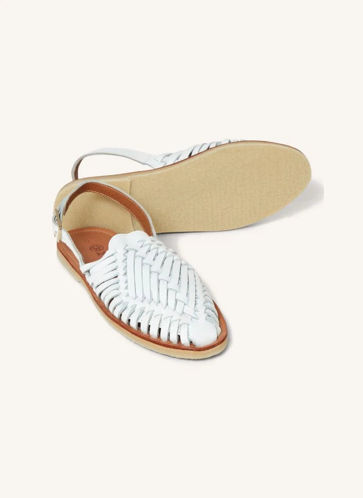 Mapache - Sandalias Luisa | Blanco