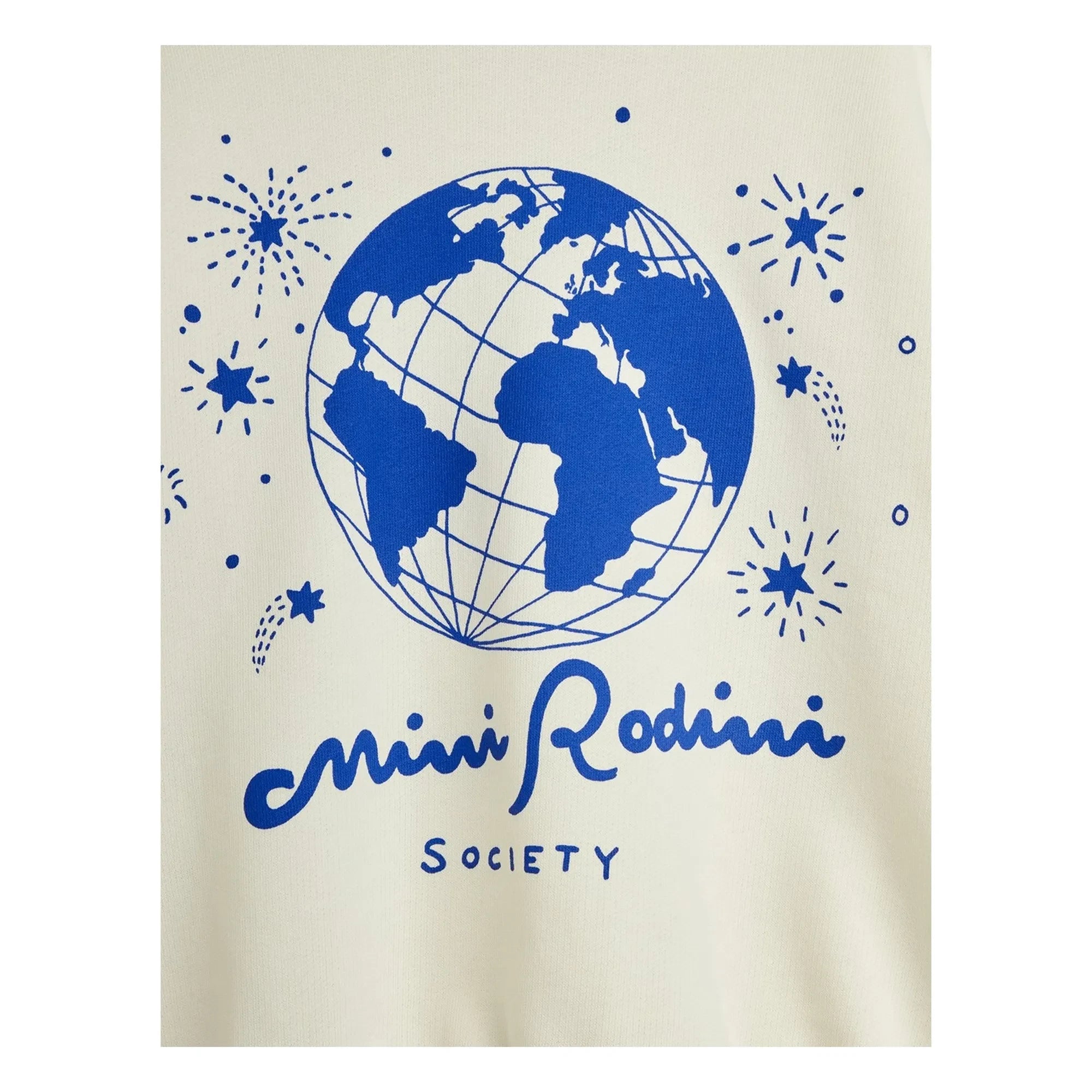 Mini Rodini - Sweat Society Algodón orgánico | Crudo