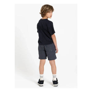 Finger in the nose - Bañador a rayas Freeboy | Negro