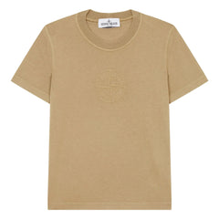 Stone Island - Camiseta básica | Marrón grisáceo