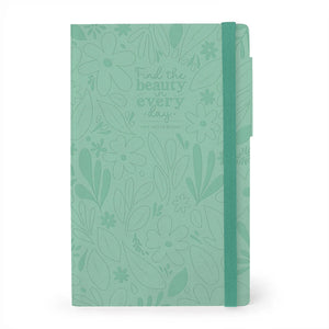 Legami - Cuaderno de Páginas en Blanco y Tapa Suave Monocromática - Jardín Botánico - Mi Cuaderno
