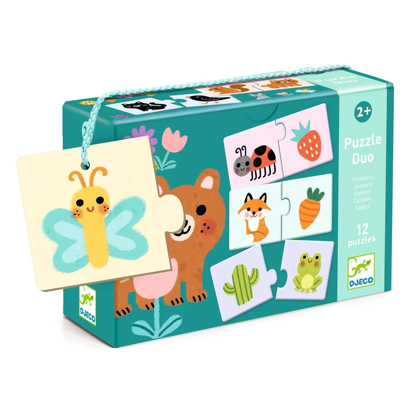 Djeco - Puzzle Duo de Colores