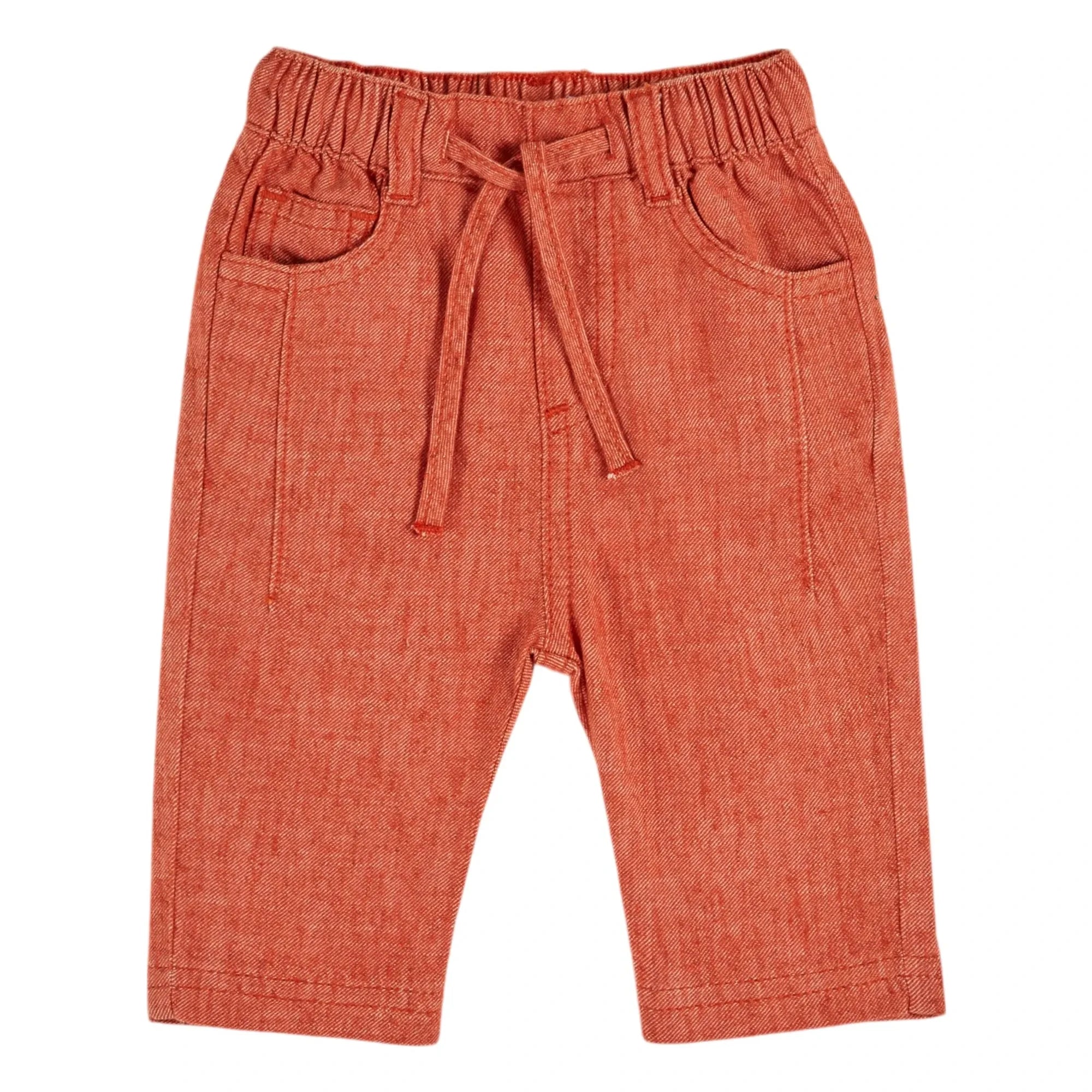 Emile et Ida - Pantalón Fruncido | Rojo