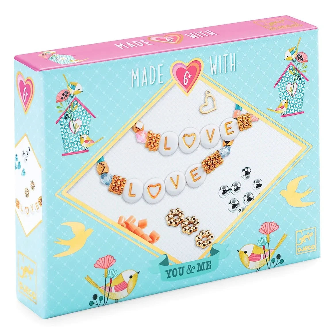 Djeco - Kit DIY - Pulseras del amor