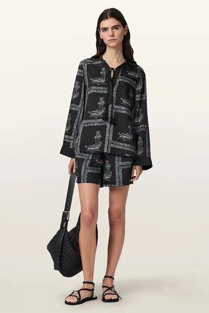 AllSaints camisa blusa de mujer LETTIE