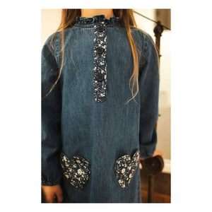 Louis Louise - Sylvie Denim Elbise | Mavi